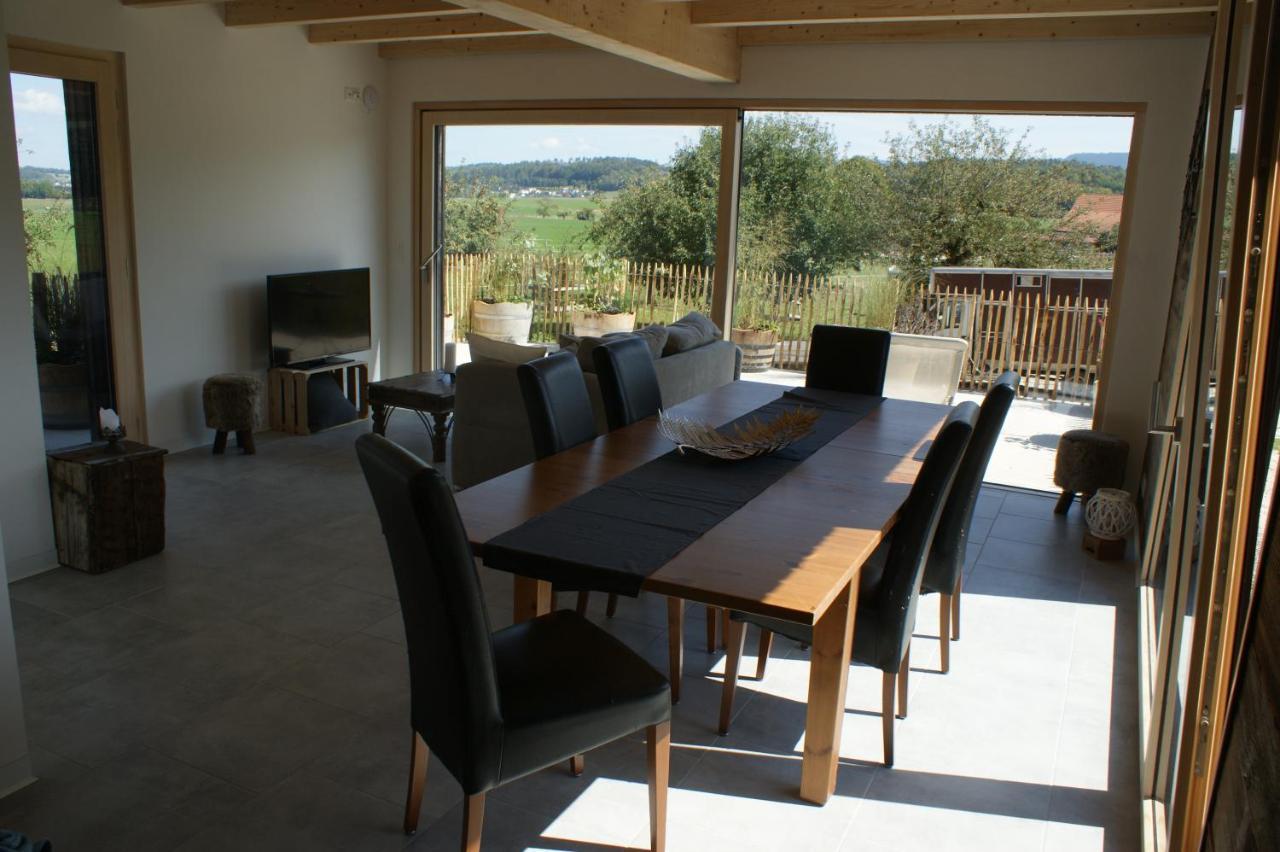 Bed and Breakfast L'Hotat Di Loup Courtedoux Exterior foto