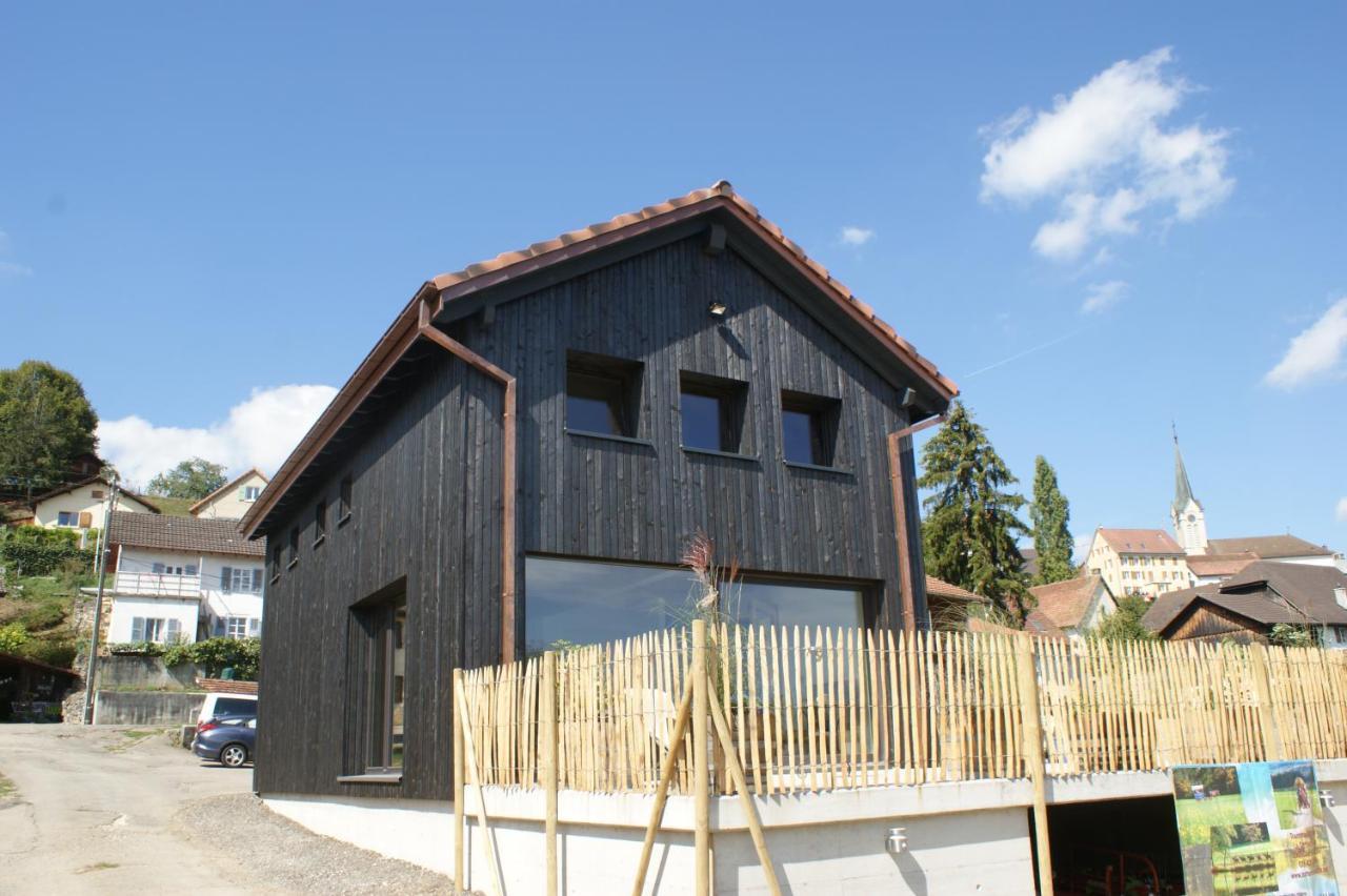 Bed and Breakfast L'Hotat Di Loup Courtedoux Exterior foto